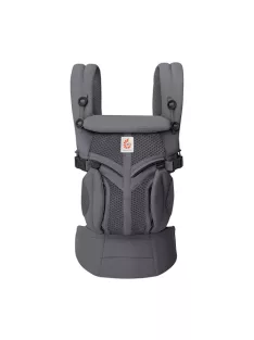   Ergobaby Omni Classic 4 pozíciós  babahordozó újszülötteknek és kisgyermekeknek, 0–48 hónapos korig szürke szìnű OUTLET termék