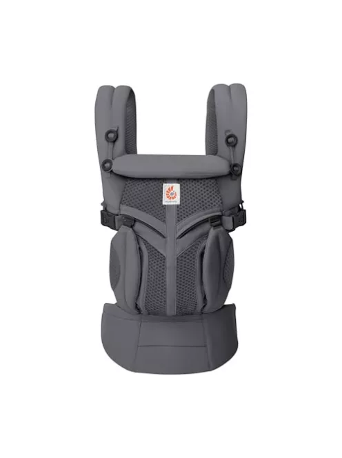 Ergobaby Omni Classic 4 pozíciós  babahordozó újszülötteknek és kisgyermekeknek, 0–48 hónapos korig szürke szìnű OUTLET termék
