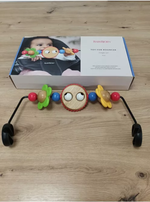 BABYBJÖRN játék babapihenőszékhez, Vidám szemek OUTLET termék