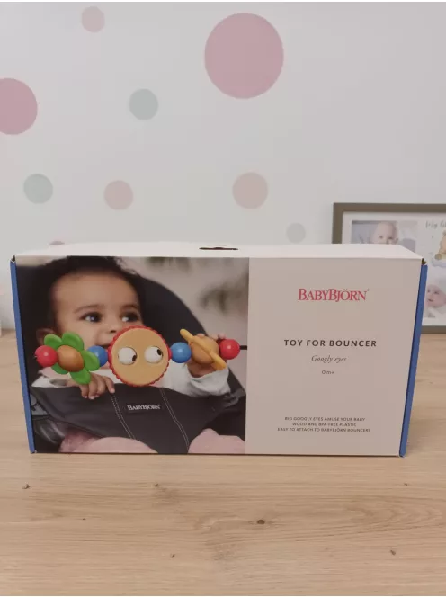 BABYBJÖRN játék babapihenőszékhez, Vidám szemek OUTLET termék
