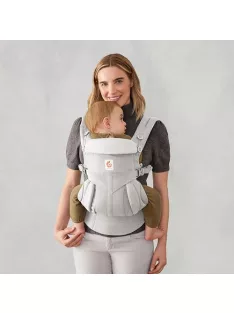   Ergobaby Omni Classic hordozó újszülötteknek és kisgyermekeknek, 0–48 hónapos korig, csípőbarát minősítésével rendelkezik OUTLET termék