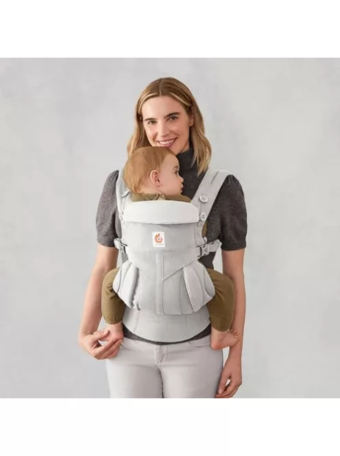 Ergobaby Omni Classic hordozó újszülötteknek és kisgyermekeknek, 0–48 hónapos korig, csípőbarát minősítésével rendelkezik OUTLET termék