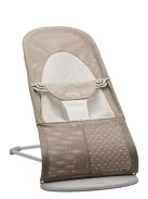 BabyBjörn Balance Soft baba pihenőszék, hálós anyag, szürke-bézs/fehér OUTLET termék