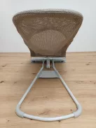 BabyBjörn Balance Soft baba pihenőszék, hálós anyag, szürke-bézs/fehér OUTLET termék