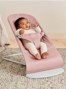   BabyBjörn Balance Soft babapihenőszék, puder rózsaszín OUTLET termék