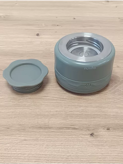 Nuvita vezeték nélküli cumisüveg-melegítő 70 °C – USB-ről tölthető, gyors melegítés 2,5 perc alatt, akár 6 órán át melegen tart OUTLET termék