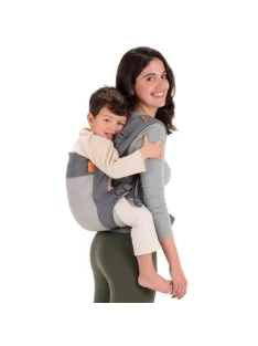   Beco Toddler Cool babahordozó 9-27 kg közötti, 24-48 hó ,hasi és háti hordozás, szürke OUTLET termék