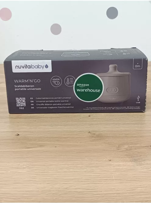 Nuvita 1162 Warm'n'Go hordozható cumisüveg melegítő, OUTLET termék