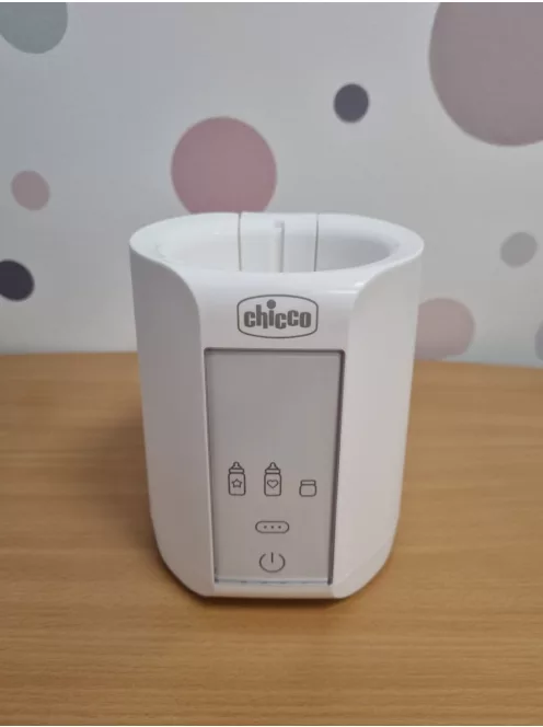 Chicco cumisüveg- és bébiétel-melegítő otthonra és útra, 3 programmal és automatikus kikapcsolással OUTLET termék