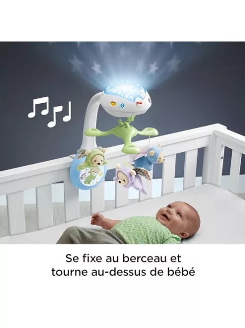 Fisher Price távirányítós, projektoros 3 az 1-ben zenélő-forgó OUTLET termék