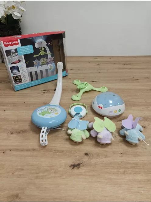 Fisher Price távirányítós, projektoros 3 az 1-ben zenélő-forgó OUTLET termék