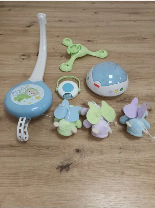 Fisher Price távirányítós, projektoros 3 az 1-ben zenélő-forgó OUTLET termék