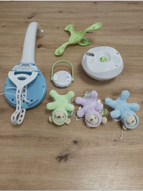 Fisher Price távirányítós, projektoros 3 az 1-ben zenélő-forgó OUTLET termék