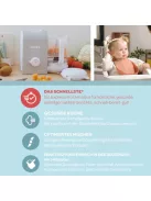 BEABA Babycook Express 4 az 1-ben bébiételkészítő, gyors főzés: kevesebb mint 15 perc, turmixolás, kíméletes és egészséges gőzpárolás, kiolvasztás, melegítés, 1250 ml űrtartalom, bársonyszürke OUTLET termék