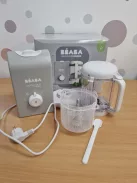 BEABA Babycook Express 4 az 1-ben bébiételkészítő, gyors főzés: kevesebb mint 15 perc, turmixolás, kíméletes és egészséges gőzpárolás, kiolvasztás, melegítés, 1250 ml űrtartalom, bársonyszürke OUTLET termék