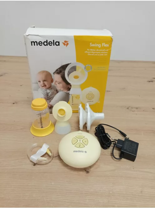 Medela Swing Flex elektromos mellszívó – kompakt kialakítás – PersonalFit Flex mellszívó tölcsérekkel OUTLET termék