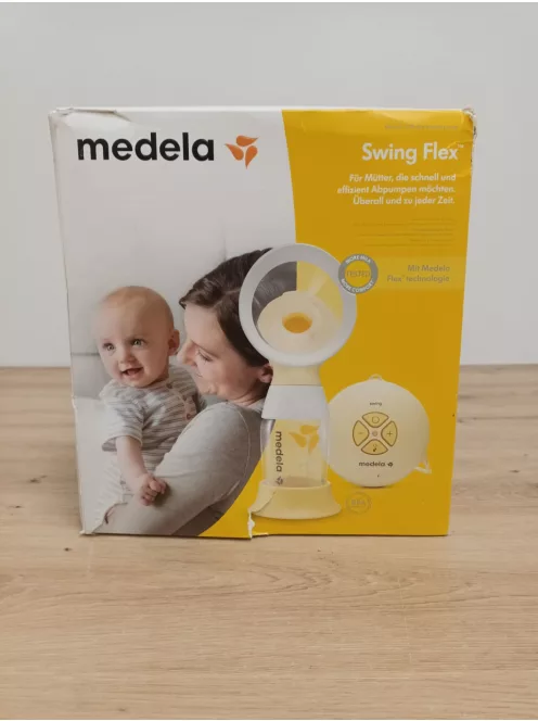 Medela Swing Flex elektromos mellszívó – kompakt kialakítás – PersonalFit Flex mellszívó tölcsérekkel OUTLET termék
