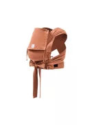 Stokke Limas bio pamut babahordozó újszülötteknek, 3 pozíció, elöl, háton és csípőn, Terracotta színben OUTLET termék