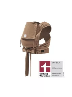   Stokke Limas bio pamut babahordozó újszülötteknek, 3 pozíció, elöl, háton és csípőn, Terracotta színben OUTLET termék