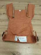 Stokke Limas bio pamut babahordozó újszülötteknek, 3 pozíció, elöl, háton és csípőn, Terracotta színben OUTLET termék