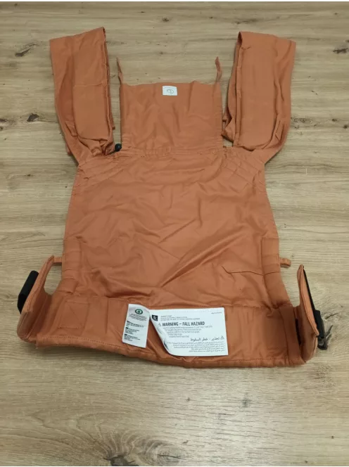 Stokke Limas bio pamut babahordozó újszülötteknek, 3 pozíció, elöl, háton és csípőn, Terracotta színben OUTLET termék