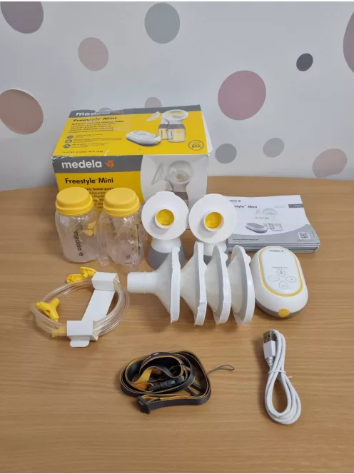 Medela Freestyle Mini Classic dupla mellszívó újratölthető akkumulátorral OUTLET termék