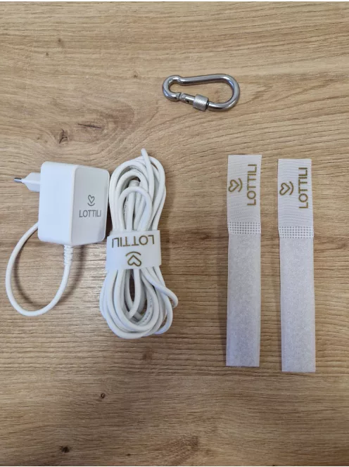 Lottili Elektromos motor baba rugós bölcsőhöz. hangtalan és öntanuló, időzítővel és folyamatos üzemmóddal OUTLET termék