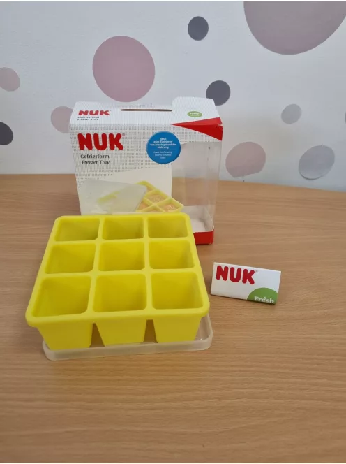 Nuk Fresh Foods fagyasztótálca bébiételekhez, egyenként 60 ml OUTLET termék