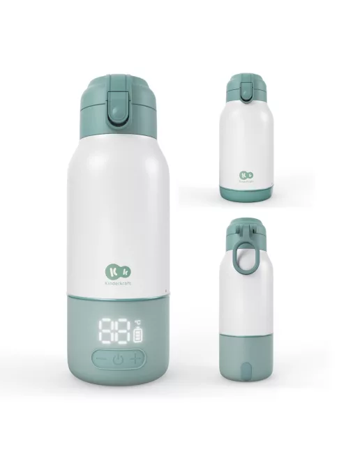 Kinderkraft GAJA mobil cumisüveg-melegítő 2 az 1-ben termosz 500 ml OUTLET termék