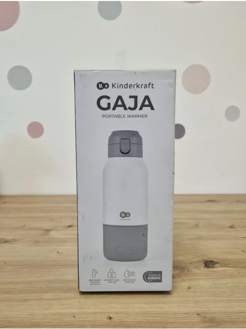 Kinderkraft GAJA mobil cumisüveg-melegítő 2 az 1-ben termosz 500 ml OUTLET termék