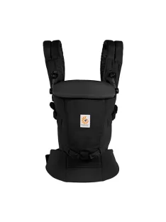   Ergobaby Adapt babahordozó újszülöttkortól, 0–48 hónap fekete szìnű OUTLET termék