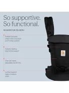 Ergobaby Adapt babahordozó újszülöttkortól, 0–48 hónap fekete szìnű OUTLET termék