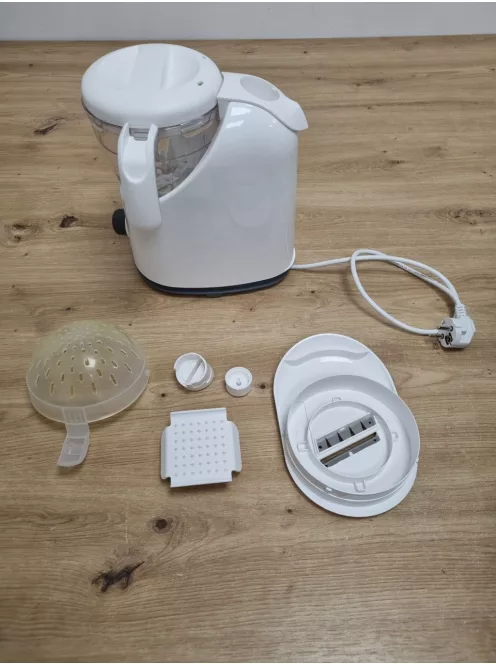 Chicco Easy Meal multifunkciós bébiételkészítő – gőzpároló, turmixgép és ételmelegítő OUTLET termék