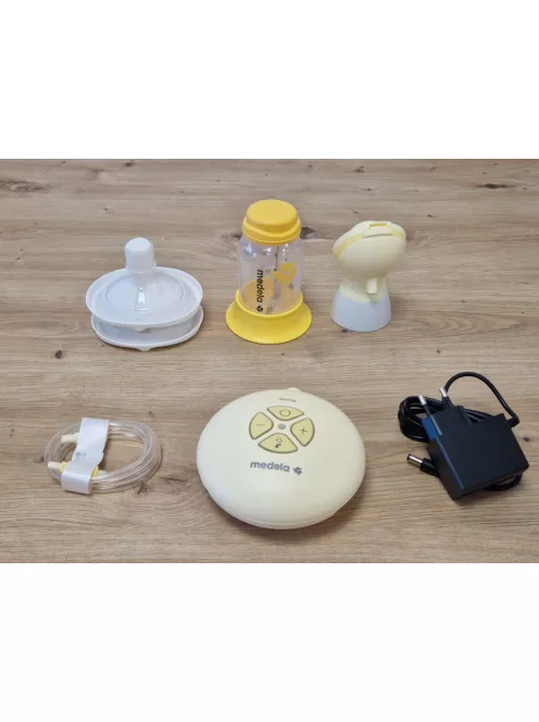 Medela Swing Flex elektromos mellszívó – kompakt kialakítás – PersonalFit Flex mellszívó tölcsérekkel és Medela OUTLET termék