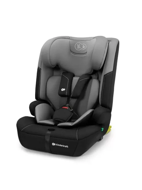 Kinderkraft SAFETY FIX 3 PRO gyerekülés, i-Size 76-150 cm, 9-36 kg,szürke OUTLET termék