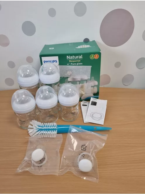 Philips AVENT Natural Response üveg ajándékszett újszülötteknek OUTLET termék