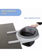 Chicco 360° asztalra rögzíthető etetőszék, Stone OUTLET termék