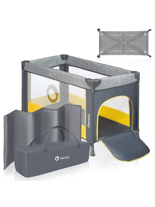 Lionelo Stefi Baby kiságy, utazóágy születéstől 15 kg-ig OUTLET termék