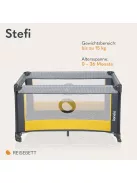 Lionelo Stefi Baby kiságy, utazóágy születéstől 15 kg-ig OUTLET termék