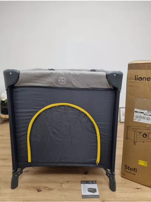 Lionelo Stefi Baby kiságy, utazóágy születéstől 15 kg-ig OUTLET termék