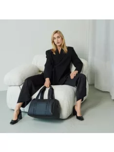   CHILDHOME Mommy Bag pelenkázótáska, pelenkázó alátéttel, fekete OUTLET termék