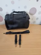 CHILDHOME Mommy Bag pelenkázótáska, pelenkázó alátéttel, fekete OUTLET termék