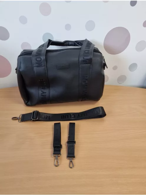 CHILDHOME Mommy Bag pelenkázótáska, pelenkázó alátéttel, fekete OUTLET termék