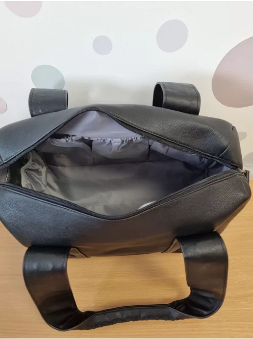 CHILDHOME Mommy Bag pelenkázótáska, pelenkázó alátéttel, fekete OUTLET termék