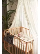 Jollein Vintage baldachin függöny 245cm  - Ivory OUTLET termék