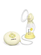 Medela Swing Flex elektromos mellszívó – kompakt kialakítás – PersonalFit Flex mellszívó tölcsérekkel és Medela OUTLET termék