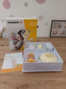 Medela Swing Flex elektromos mellszívó – kompakt kialakítás – PersonalFit Flex mellszívó tölcsérekkel és Medela OUTLET termék