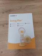 Medela Swing Flex elektromos mellszívó – kompakt kialakítás – PersonalFit Flex mellszívó tölcsérekkel és Medela OUTLET termék