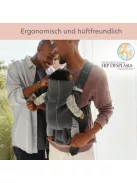 BABYBJÖRN Mini babahordozó, 3D Jersey, sötétszürke OUTLET termék