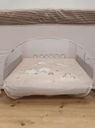 LIONELO BONNIE járóka 15 kg-ig, születéstől 36 hónapos korig, 100 x 96 cm OUTLET termék
